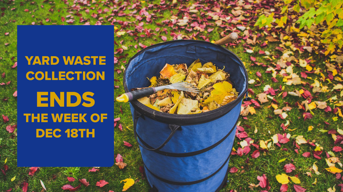 Featured image of Yard Waste Collection Ends the Week of December 18, 2023