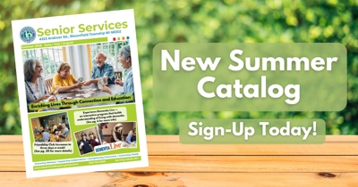 Senior Services Summer 2026 Catalog Now Available