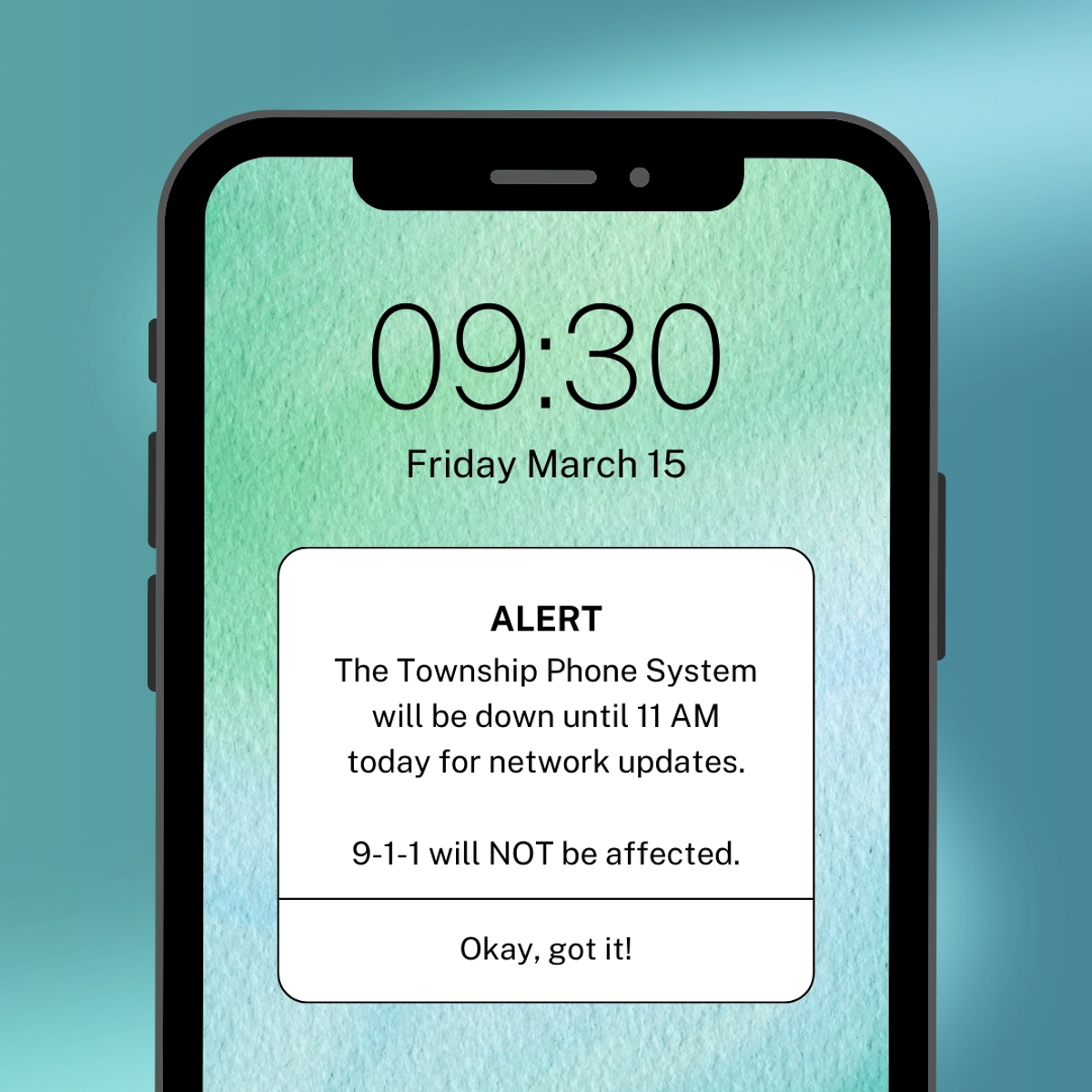 Featured image of Bloomfield Township Scheduled Phone Maintenance March 15, 2024 – Approximately 9:30AM to 11AM