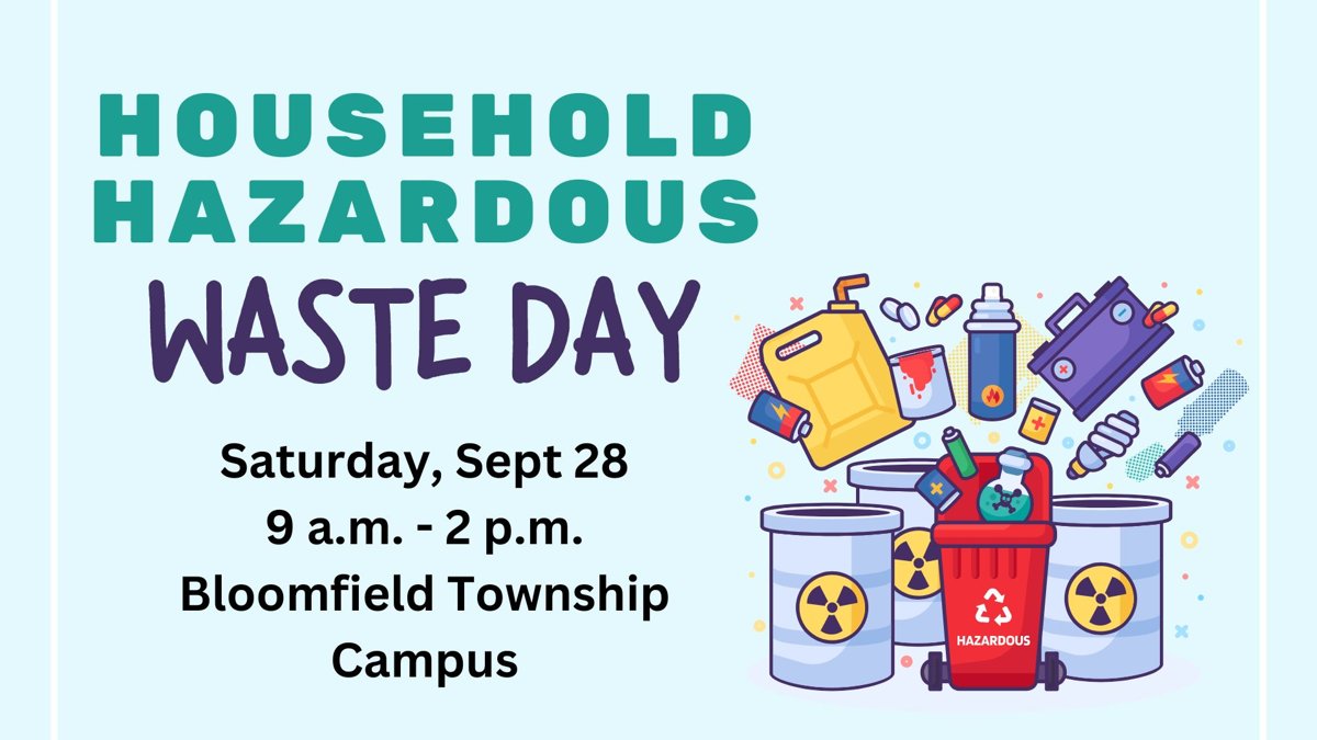 Featured image of Township Hosts Hazardous Waste Drop Off Day On September 28, 2024