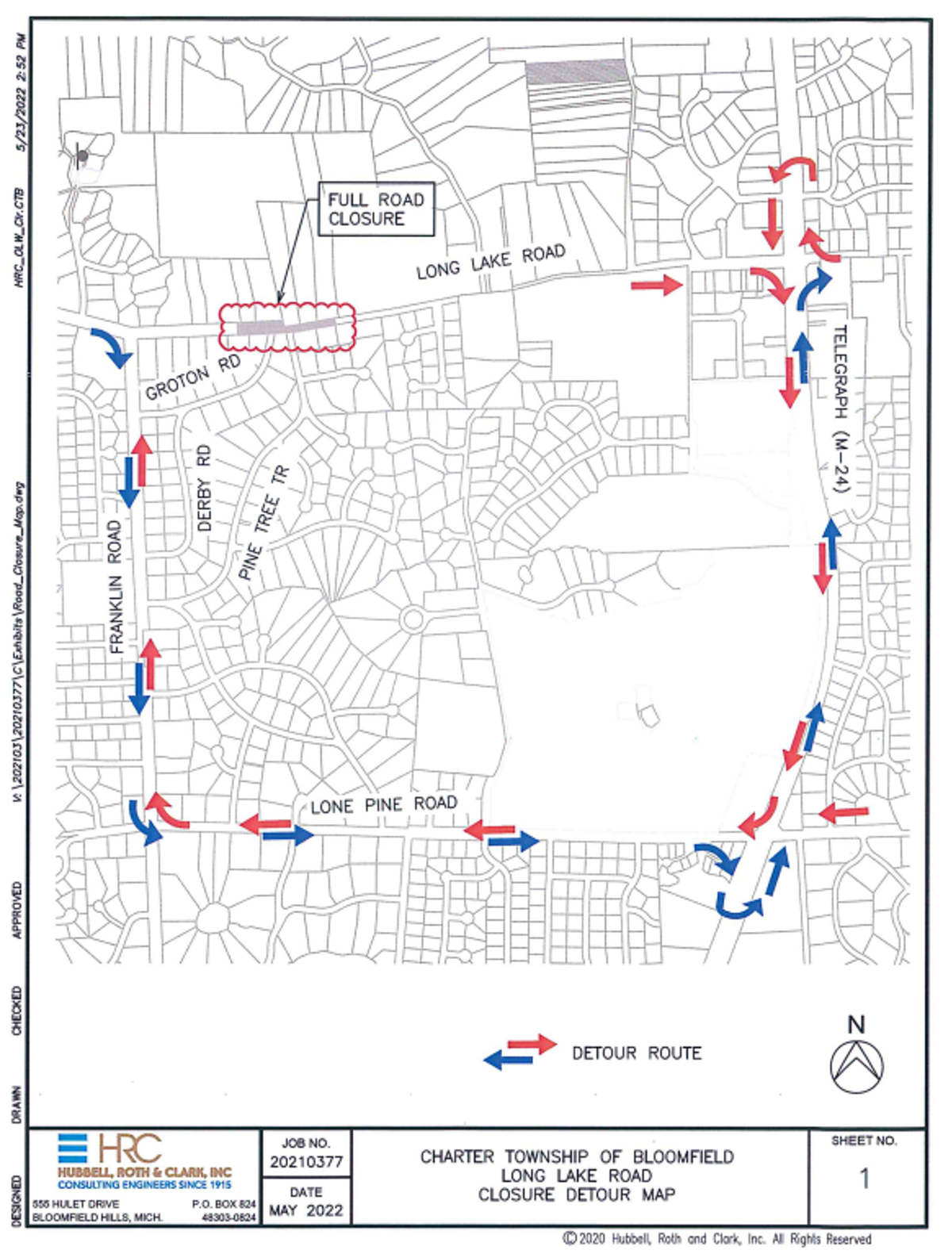 Featured image of Long Lake Road Sanitary Sewer Replacement - September 19, 2022