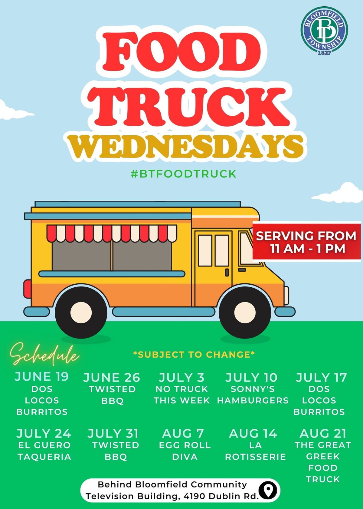 Featured image of Food Truck Wednesdays Return to the Township