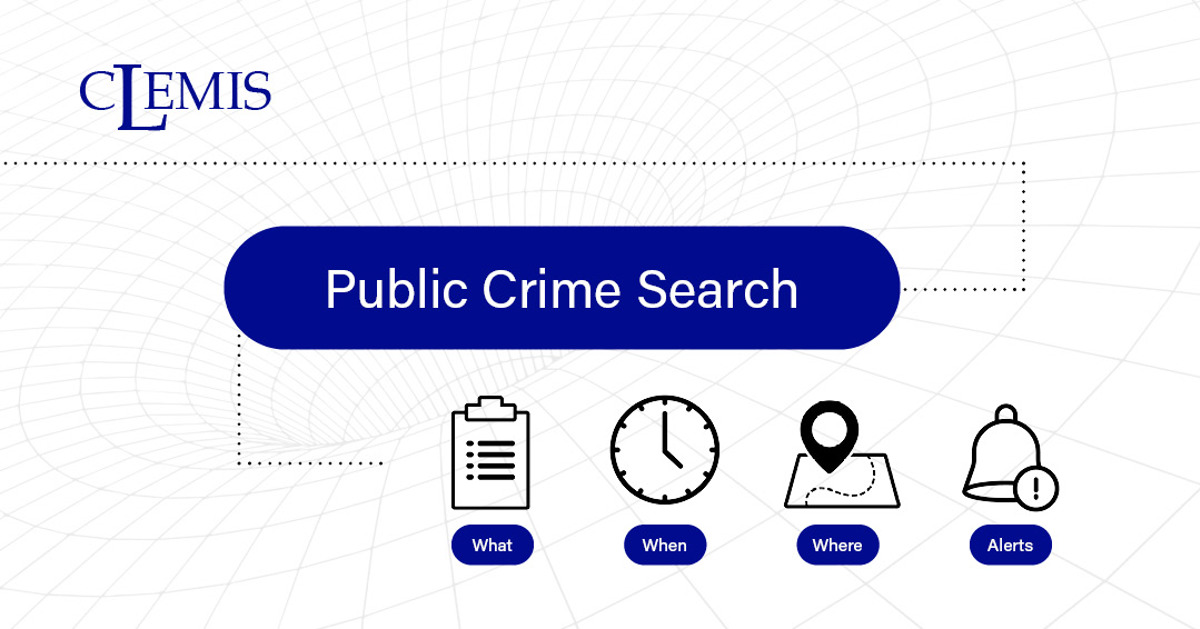 Featured image of Crime Transparency via CLEMIS