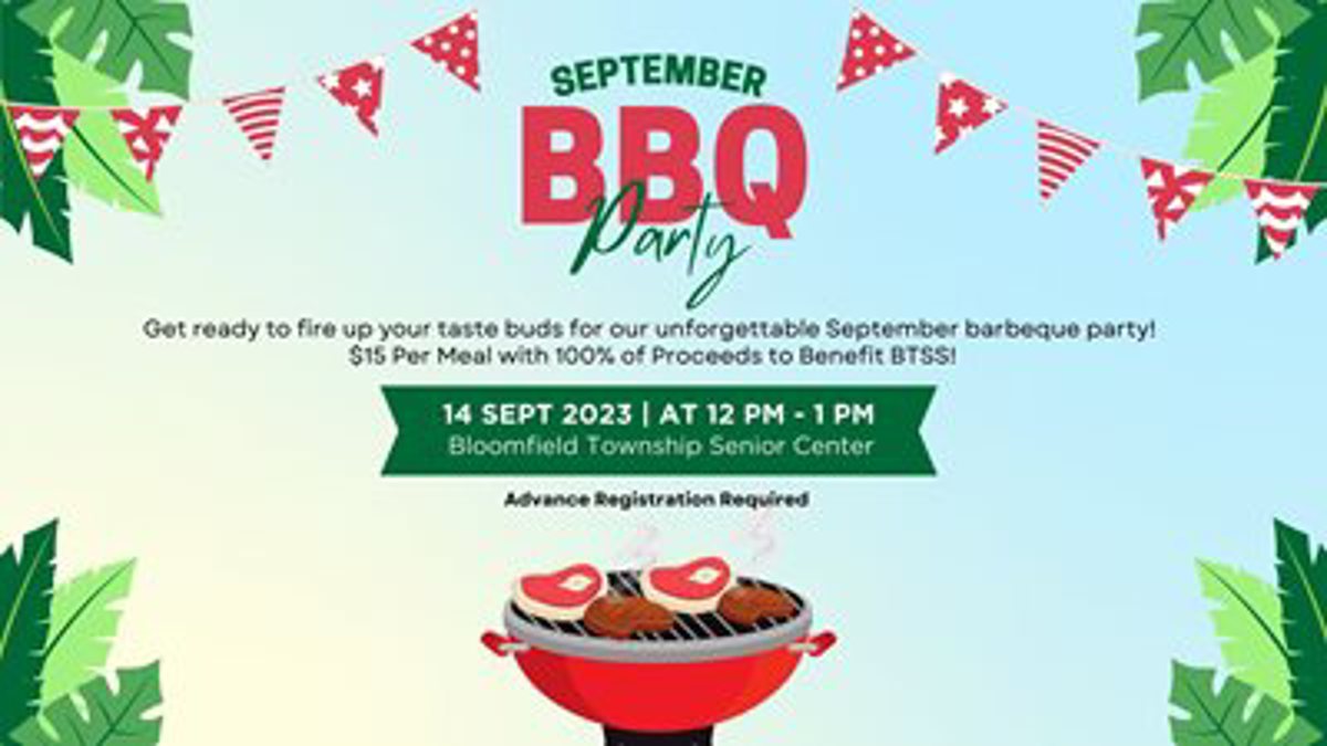 Featured image of BBQ at the Senior Center