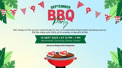 BBQ at the Senior Center