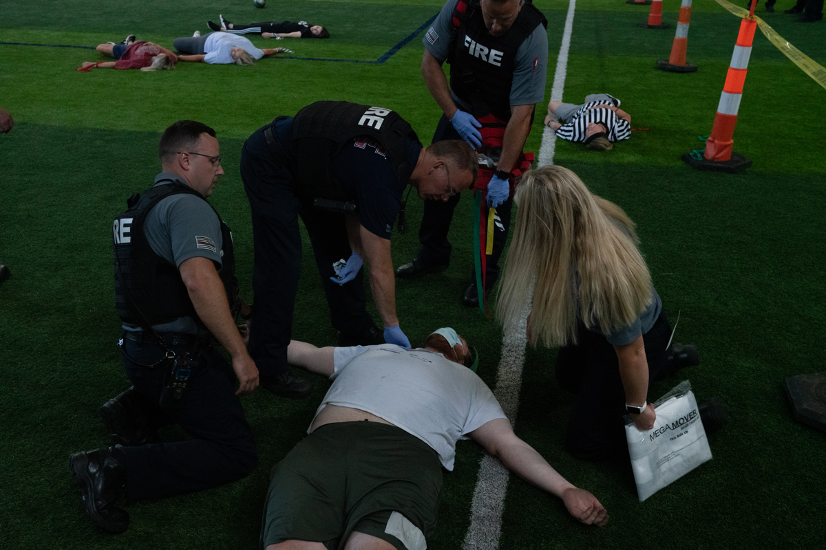 Featured image of Firefighters Participate in Mass Casualty Drill