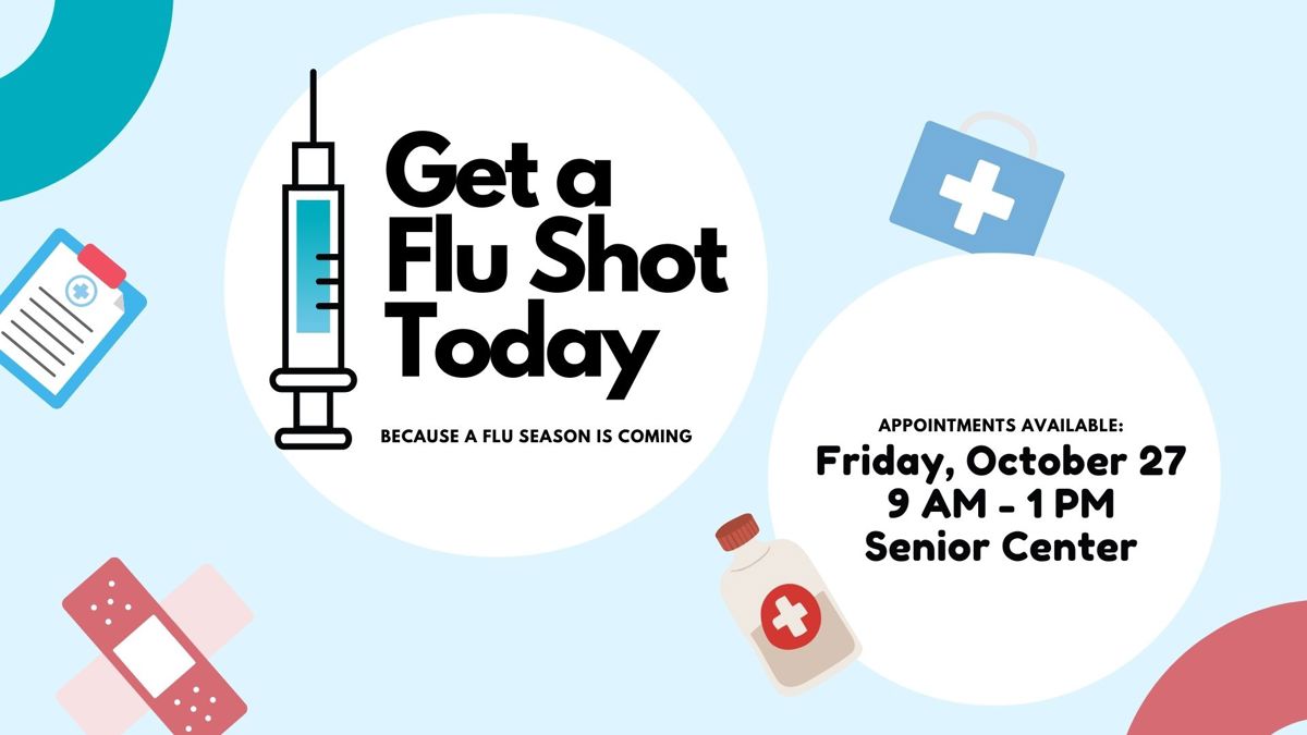 Featured image of Flu Shot Clinic Coming to Senior Center 2023