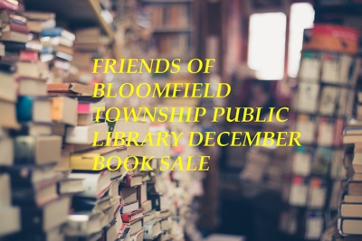 Bloomfield Township Public Library December 2023 Book Sale