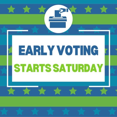 Early Voting Starts This Saturday October 26