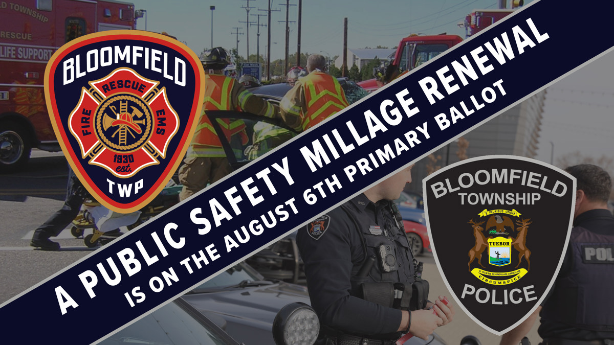 Featured image of Township Treasurer Talks Public Safety Millage Renewal on August 6th Ballot