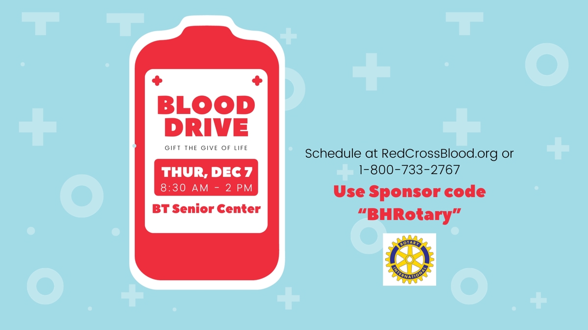 Featured image of Blood Drive: Give Hope This Holiday Season, Give Blood