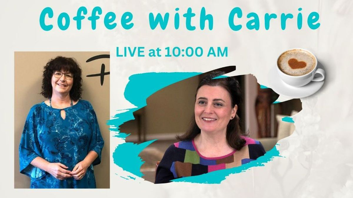 Featured image of Coffee with Carrie featuring Christine Tvaroha 2022