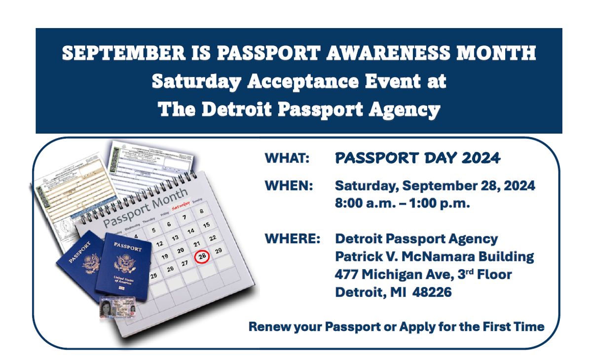 Featured image of September is Passport Awareness Month